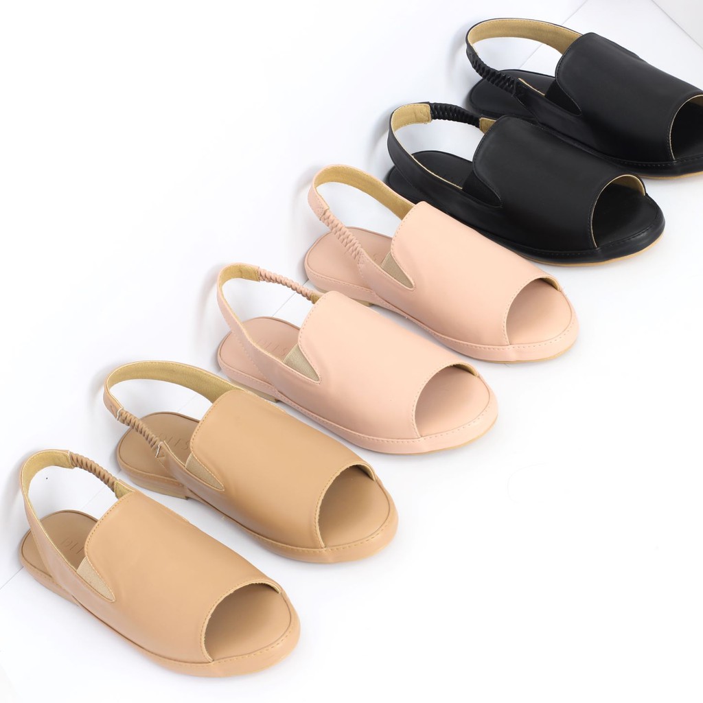 sandal wanita || KIMMY || sandal flat wanita/ sandal wanita terbaru/ sandal wanita kekinian By DLESTA.ID