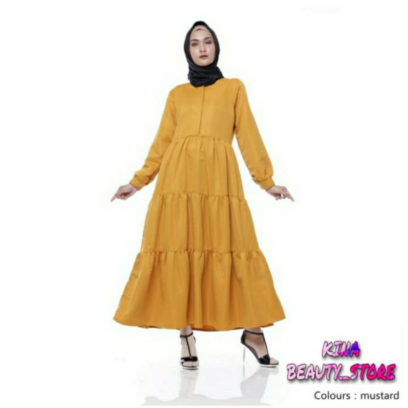 Baju Gamis Wanita | Alana maxi Dress | Gamis Syar'i Muslim
