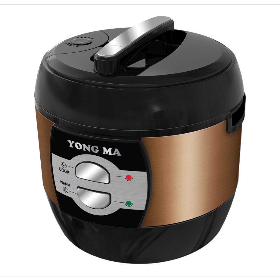 Magic Com / Rice Cooker Yongma YMC 703 Kapasitas 2 Liter Stainless