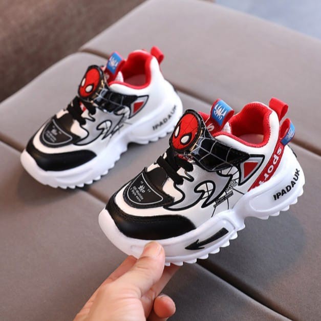 Juragan Junior [COD] Sepatu MIGEO Non LED Sneakers Anak Laki-Laki Import Size 21-30 Usia 1-5 Tahun