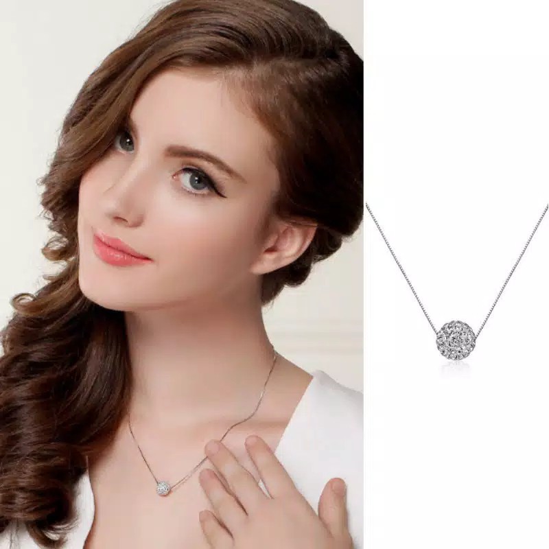 BABY STORE01 - KC KALUNG FASHION WANITA KALUNG MURAH BATAM KALUNG IMPORT KALUNG STAINLESS CRYSTAL