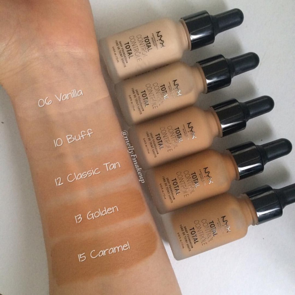 FOUNDATION NYX // NYX CONTROL TOTAL DROP FOUNDATION //NYX // JUAL FOUNDATION NYX