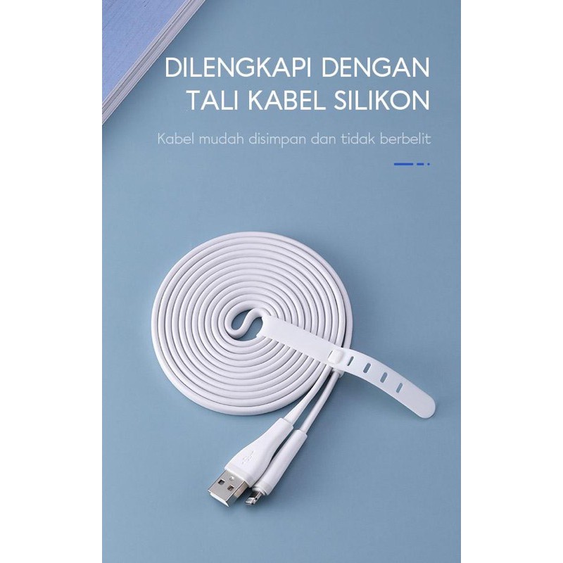 KABEL VIVAN SL100S IPHONE ORIGINAL HIGHSPEED CHARGING &amp; DATA TRANSFER