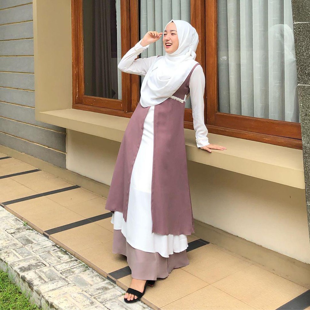 Mahesa dress wanita muslimah / DRESS CANTIK / DRESS KEKINIAN