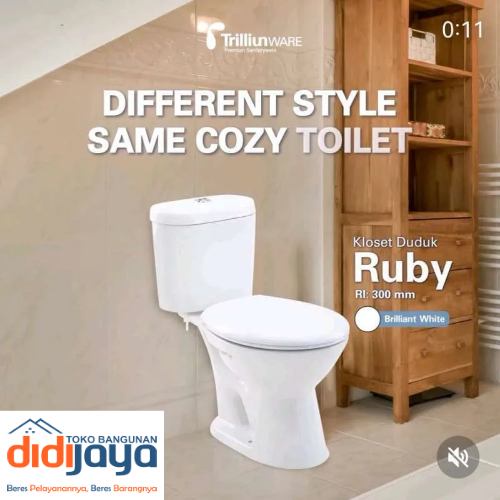 Closet Duduk Trilliun Ruby Series