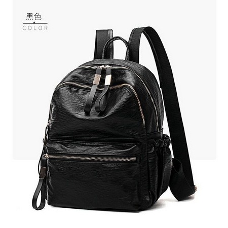 2168, tas ransel wanita import fashion tas terlaris dan cantik popular tas 92357 reor-black