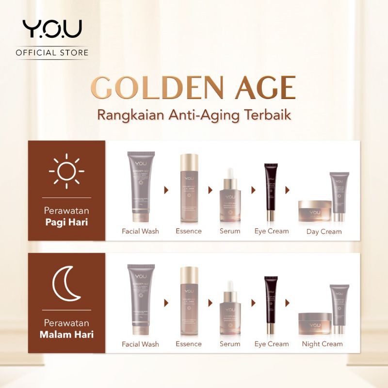 YOU Golden Age Energizing Eye Cream 15gr