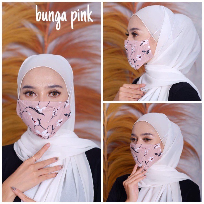 MASKER KAIN EVO / Masker debu / masker 3ply bahan kain