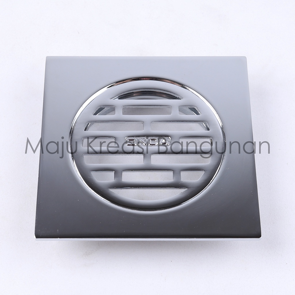 Saringan Got Kuningan ONDA FLS 04 Floor Drain Tebal Lantai WC Toilet Kamar Mandi 4 Inch FLS04