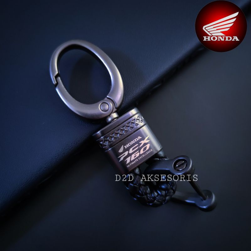 Gantungan kunci case casing cover remote keyless motor honda all new pcx 160-6