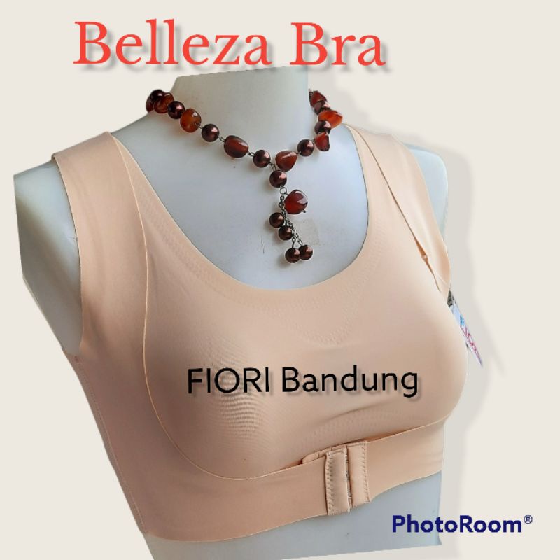 PROMO - FIORI Bra BELLEZZA | Bra Tanpa Kawat Tanpa Busa Kait 3 | Busa Lepas Pasang