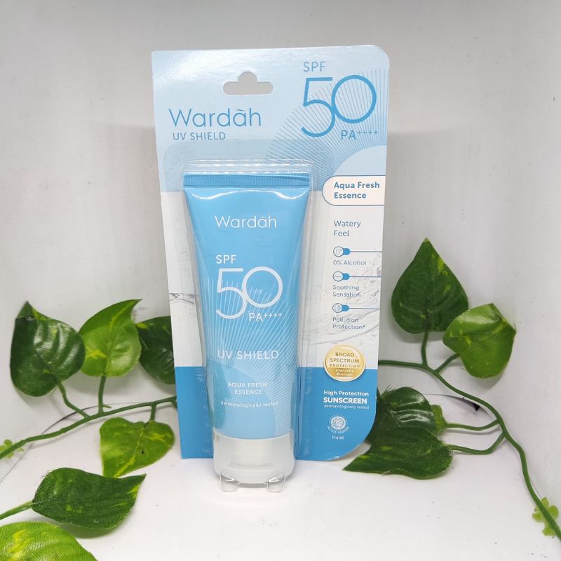 SUNSCREEN WARDAH BIRU UV SHIELD AQUA SPF 50+
