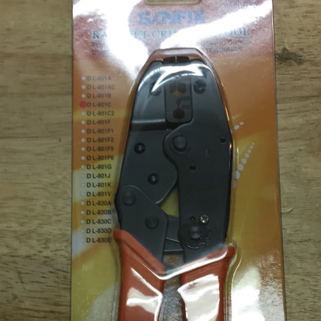 Tools Crimping merk Sanfix Type C untuk Rg58 Rg59 Rg6