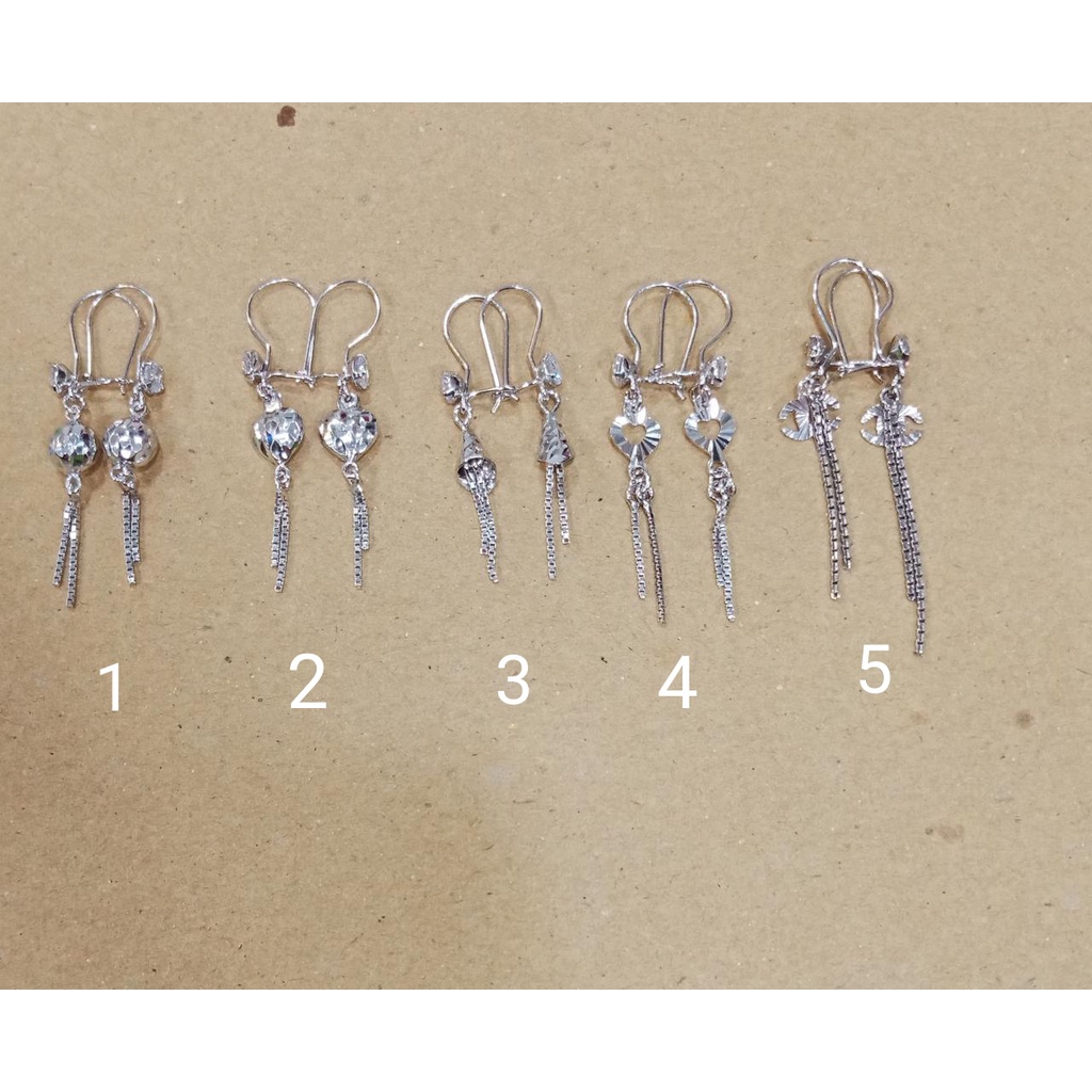ANTING PANJANG PERAK ASLI 925