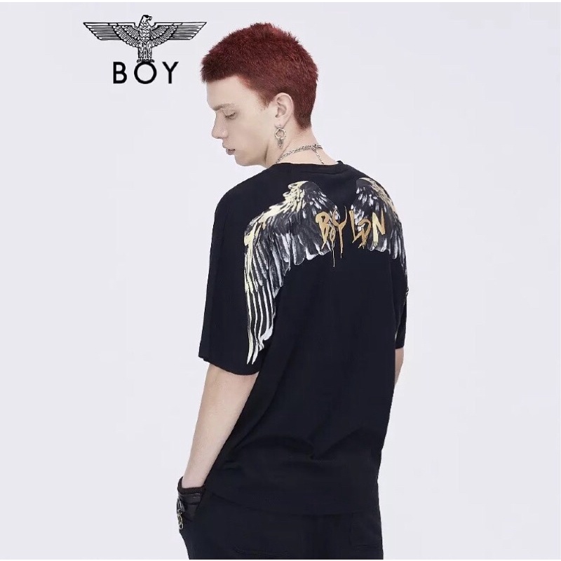 BOY51 KAOS BOY LONDON WINGS PRIA WANITA ASIA EROPA KOREA