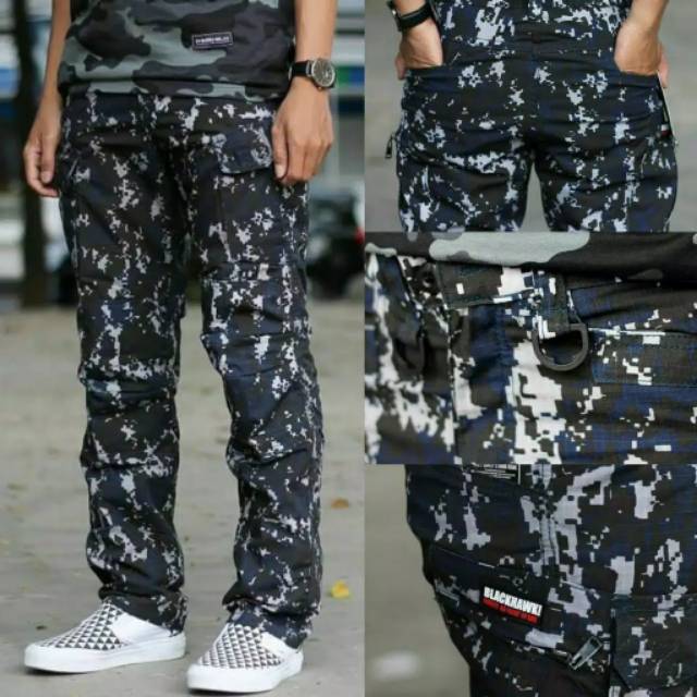 COD Celana Loreng Blackhawk celana army/Camo Cargo Murah Bandung