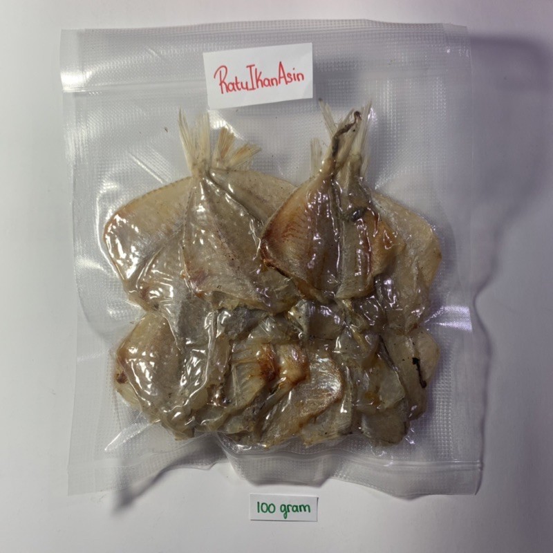 

ikan asin KERUPUK / KAPASAN BELAH vakum premium