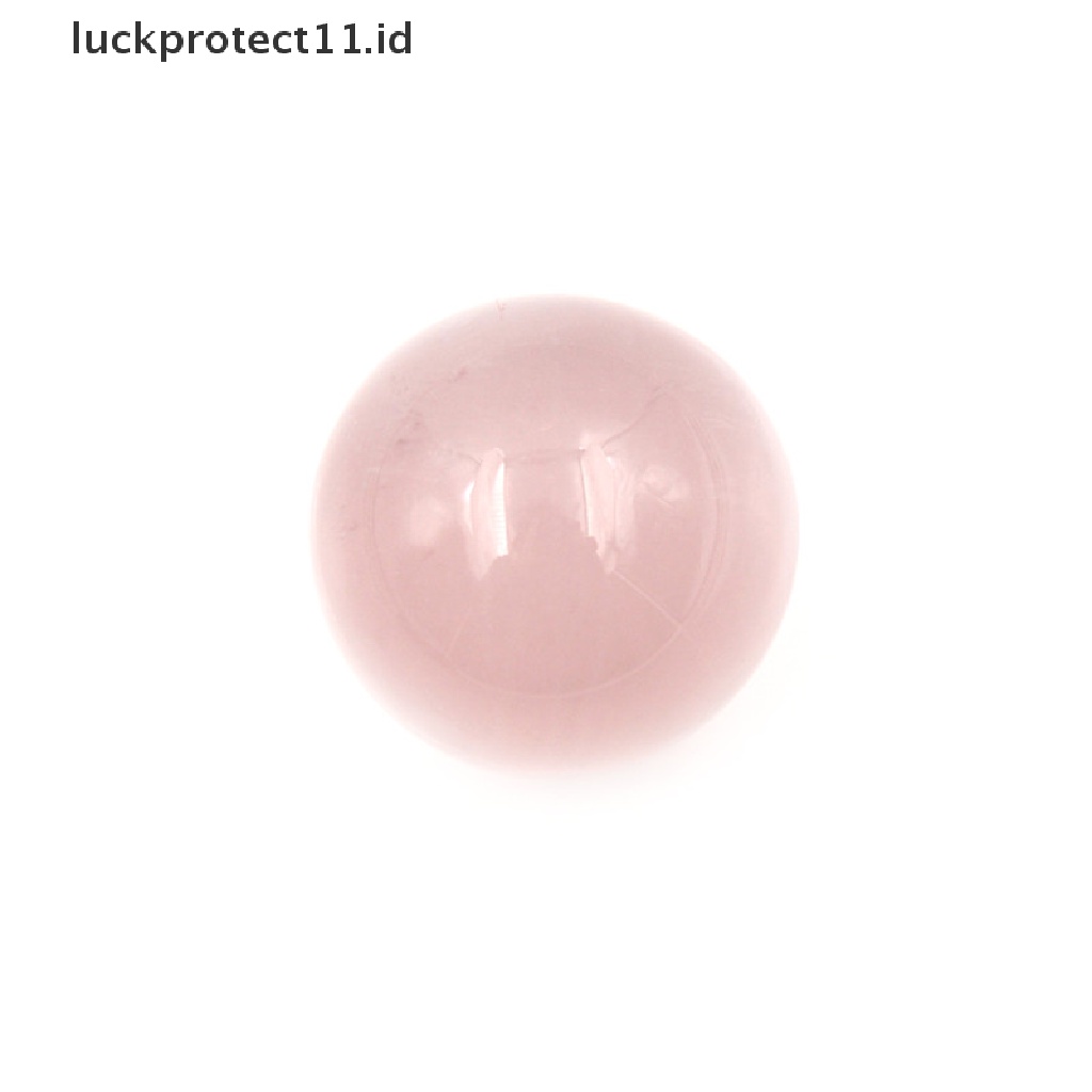 //HG&amp;ID// 1pc Healing Crystal Natural Pink Rose Quartz Gemstone Ball Divination Sphere 20mm .