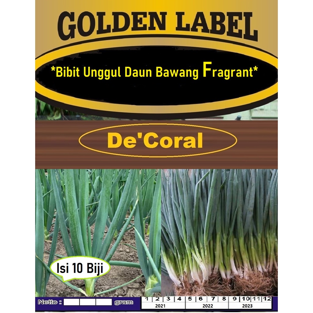Bibit Unggul Daun Bawang Fragrant | Benih Daun Bawang Fragrant