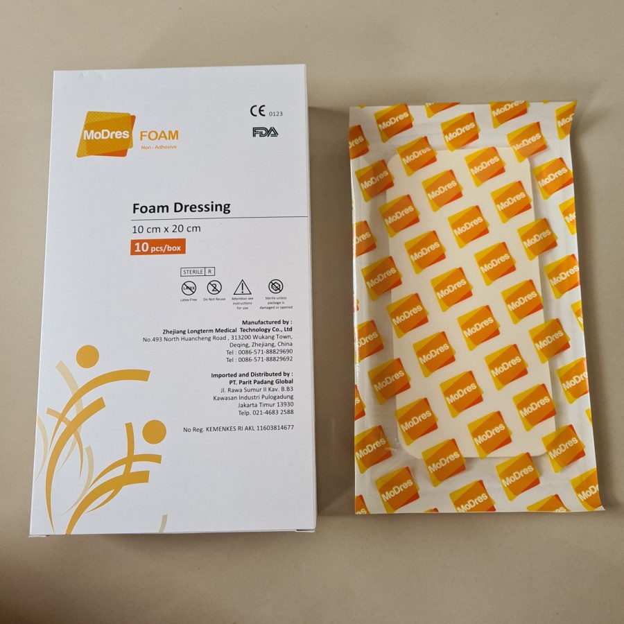 Satuan Modres Foam Dressing  Non Adhesive 10x20cm