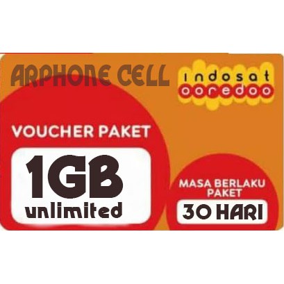 INDOSAT 1 GB UNLIMITED