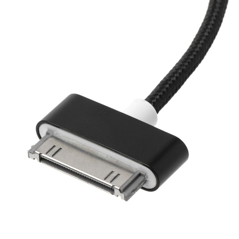 VIVI   Nylon Braided 30pin USB Data Sync Charging Cable for iPhone 4 4s iPad 2 3 4 iPod