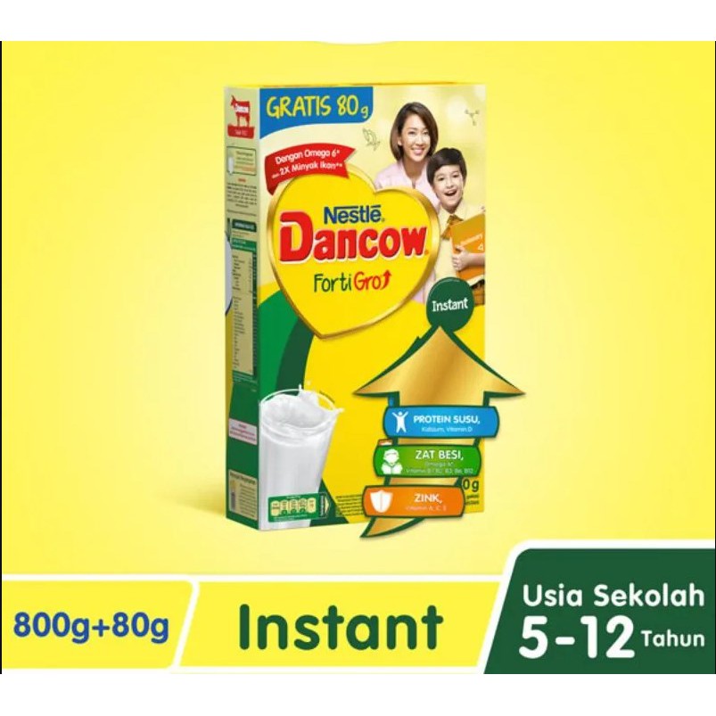 Dancow Fortigro Susu Bubuk Instan 800Gr