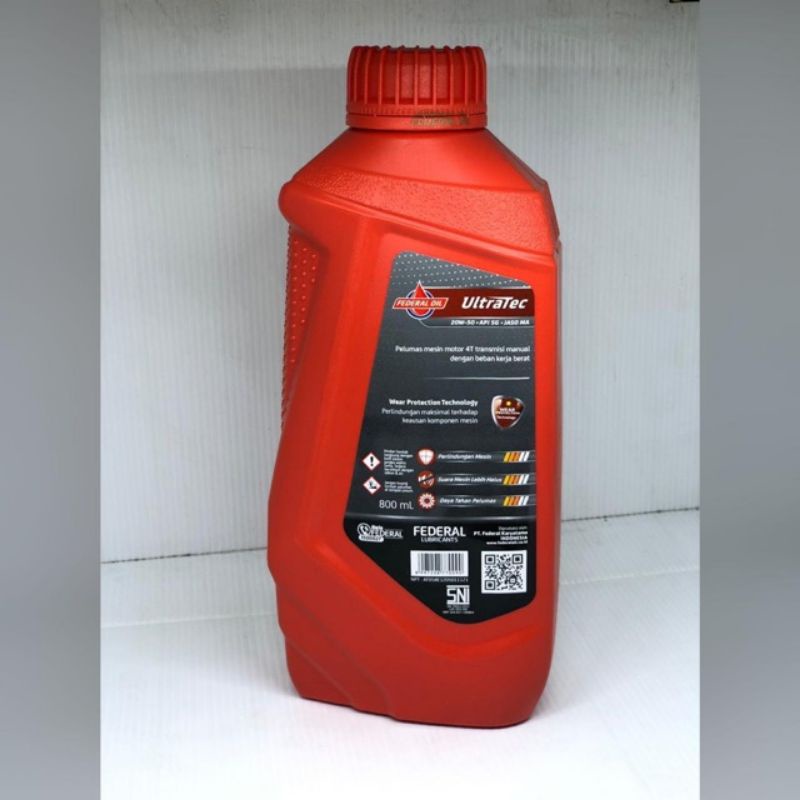 oli motor bebek federal ultratec 800ml