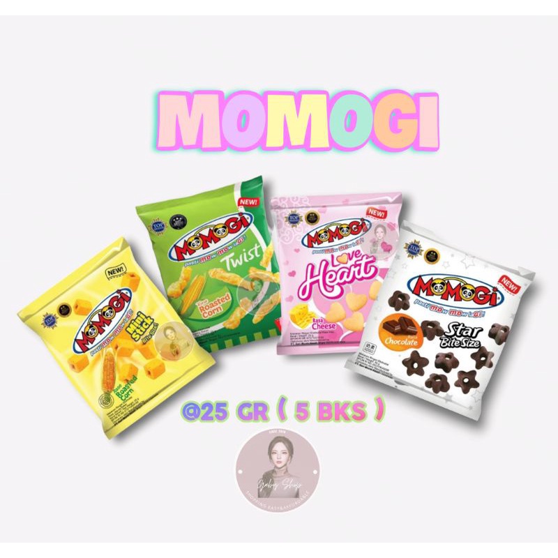 MOMOGI SNACK JAGUNG BAKAR CIKI 25 GR