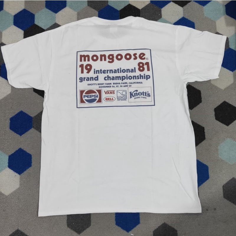 kaos tshirt mongoose bmx osbmx