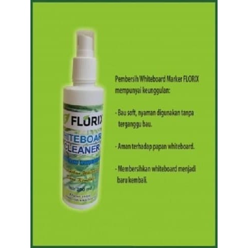 

Unik FLORIX Whiteboard Cleaner 200ml