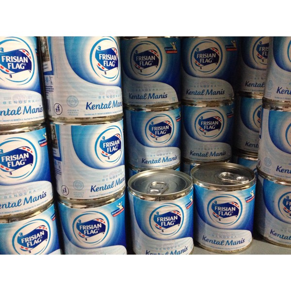 

Frisian Flag Putih Kental Manis Susu Kaleng Bendera 375 gram