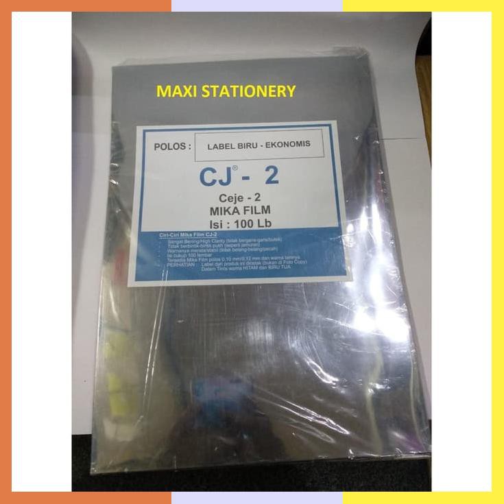 

Cover Jilid Plastik Mika Bening A4/F4 Cj2