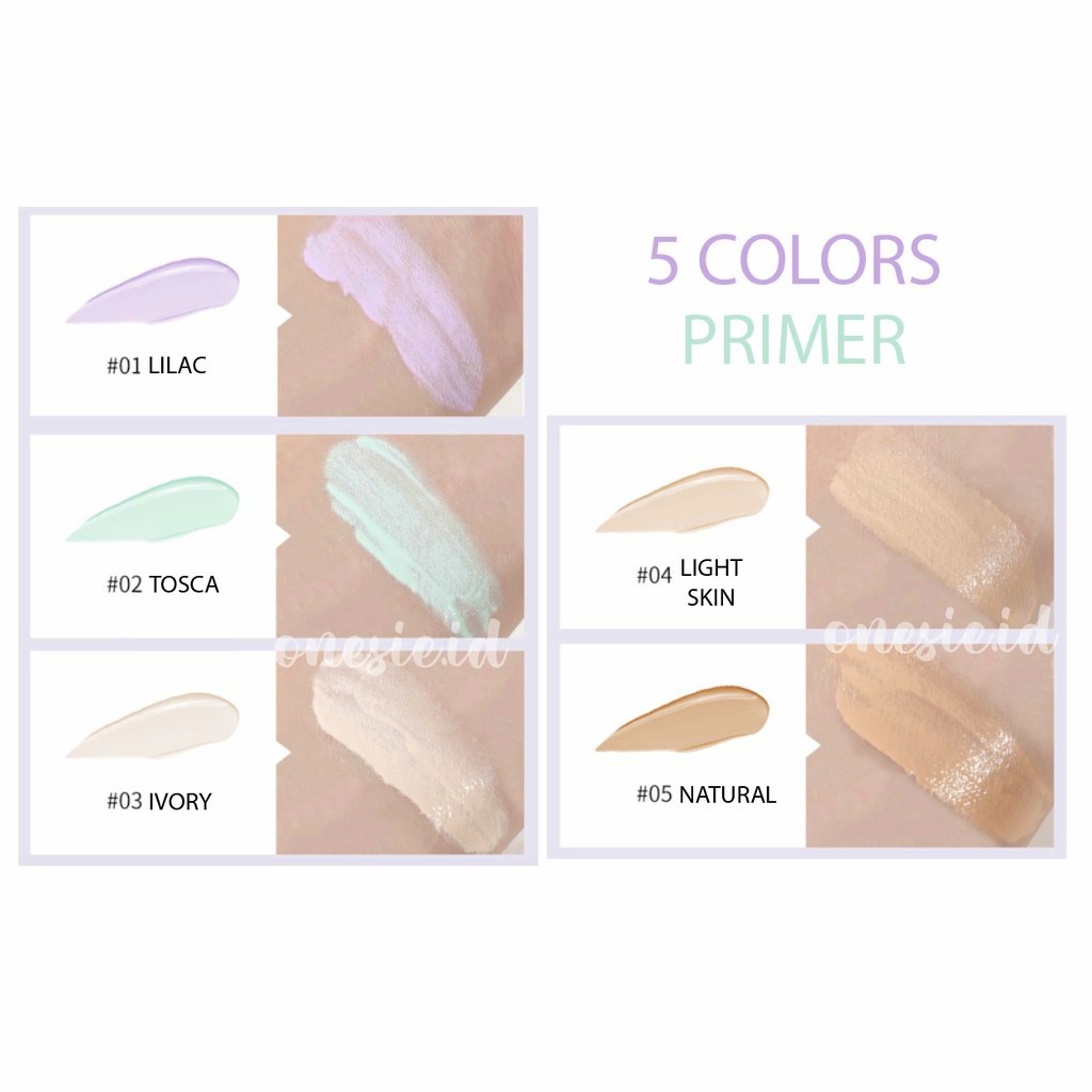 LAMEILA Make Up Base &amp; Primer Waterproof 5 Warna LA066 3009