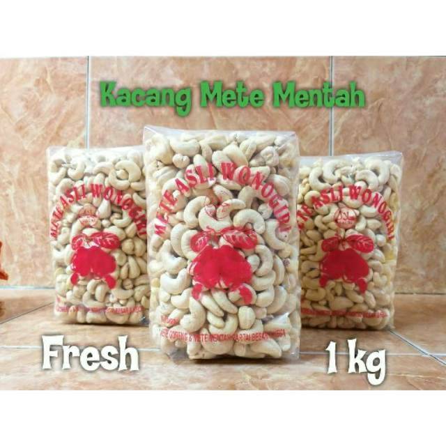 

KACANG METE MENTAH 1KG CASHEW MEDE ASLI WONOGIRI