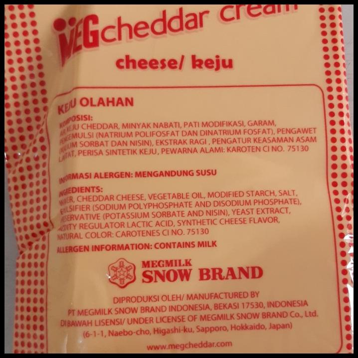 

Meg Cheddar Cream Cheese 1Kg