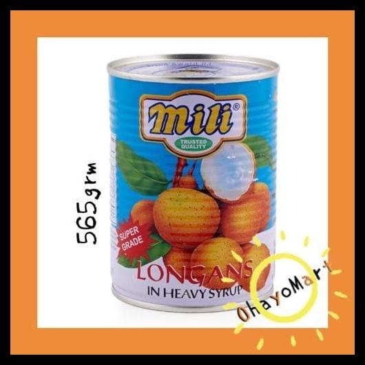 

[READY STOCK] MILI LONGAN/ BUAH KALENG/ BUAH KELENGKENG/ LONGAN SYRUP 565G