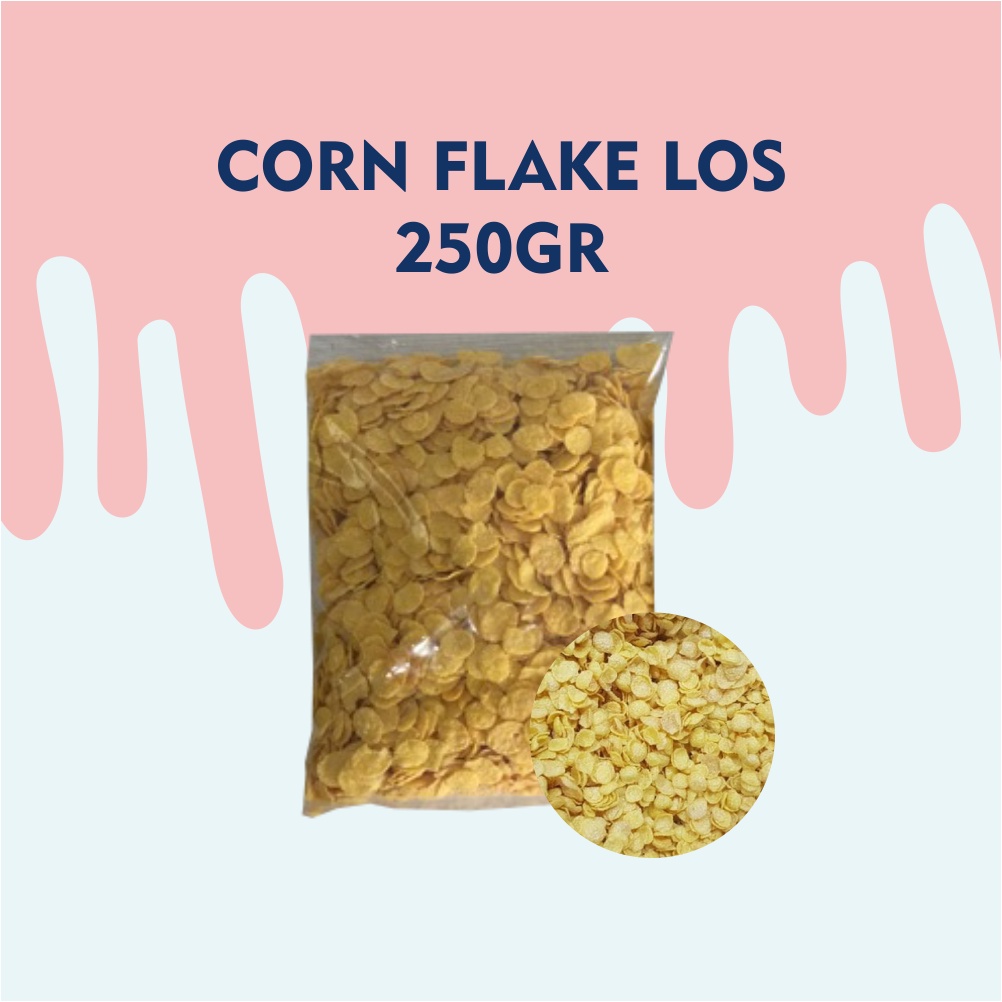 Corn flake sereal terlaris kiloan 250gr