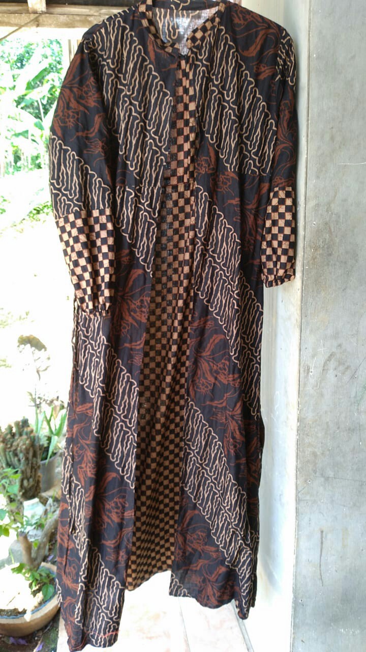 Batik Couple Set Maura Sania Ruffle Ori Ndoro Jowi Dnt M L Xl Xxl Jumbo Termurah