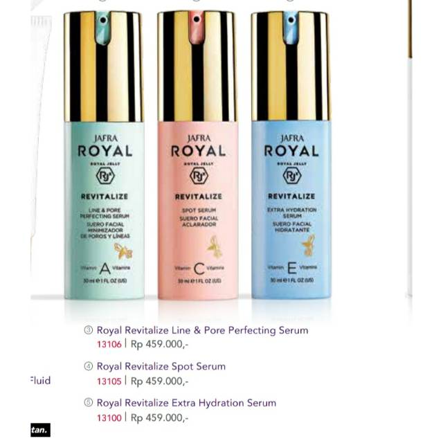 Royal Revitalize jafra