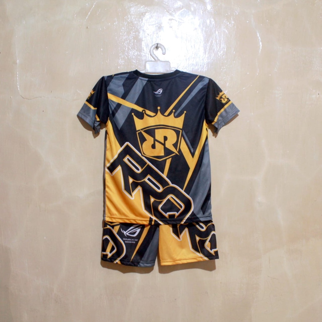 Setelan baju kaos celana mobile legend 2-12 thn