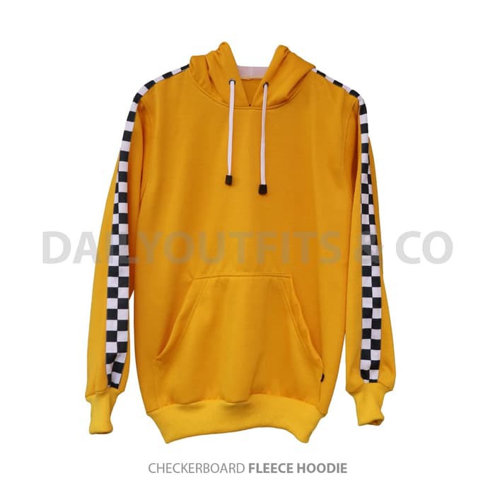 Jaket Bumper Pria Sweater Binga Yellow Off White Original