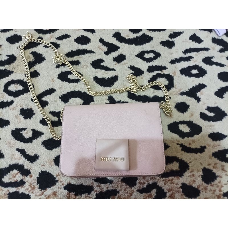 PRELOVED TAS MIUMIU PINK