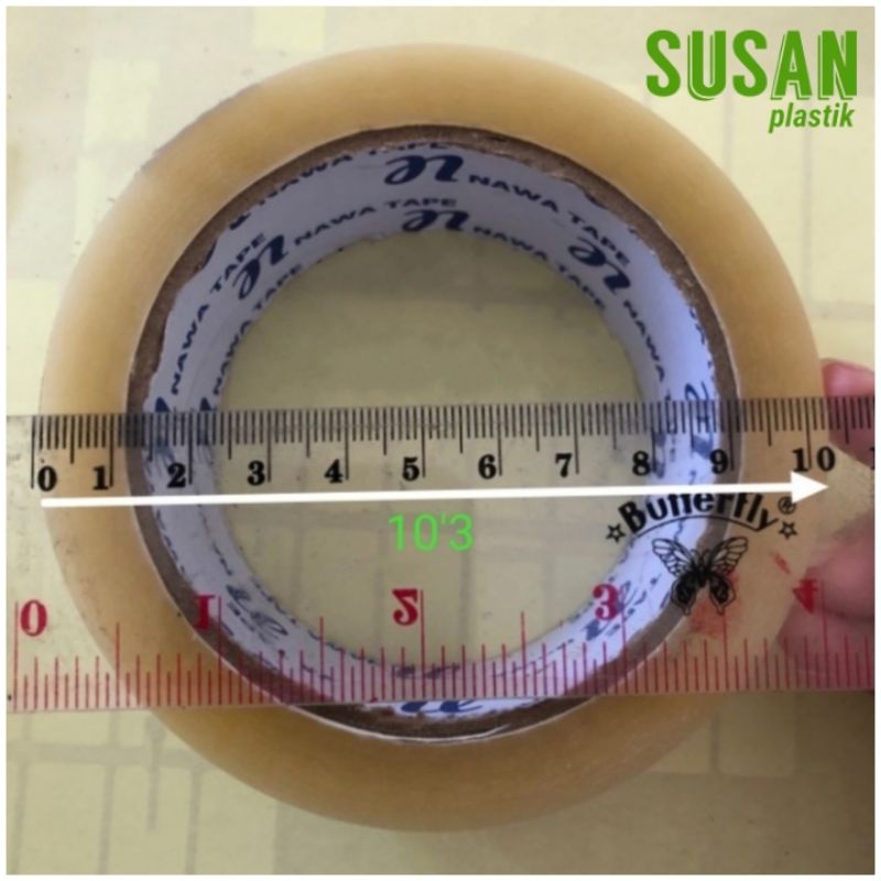 

LAKBAN NAWA TAPE 2 INCH 45MMX90YARD COKLAT/ BENING/ TRANSPARAN