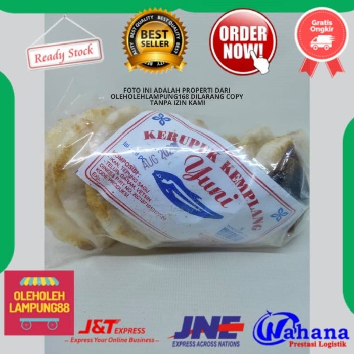 

TERLARIS Kemplang Yuni Lampung Kemplang Ikan Tenggiri Kemasan Kecil 10pcs