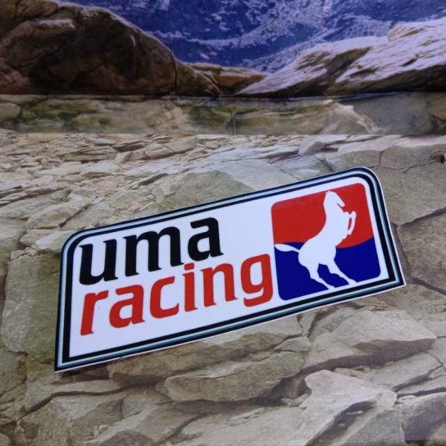 Sticker printing Uma Racing minim pembelian harus 20rb