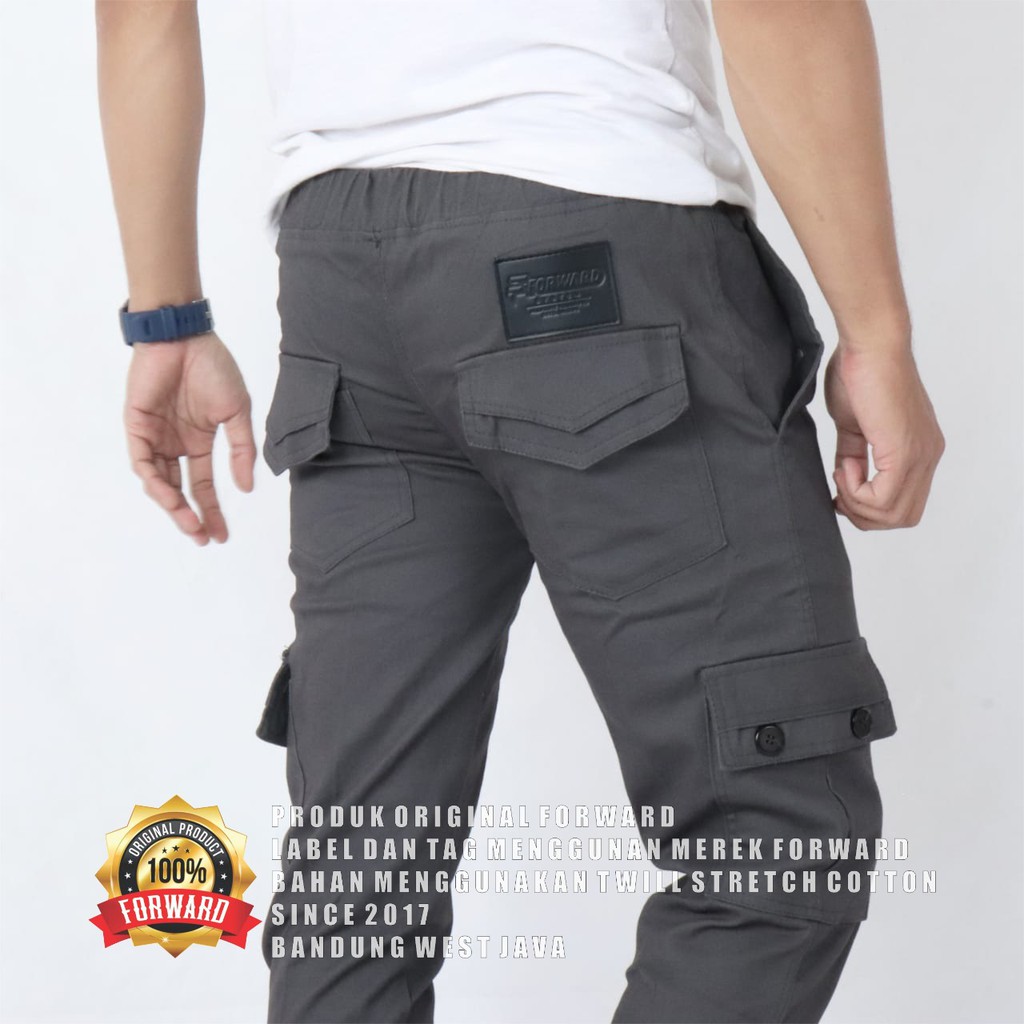 Celana Joger Jogger Cargo  Original Premium fourlayers