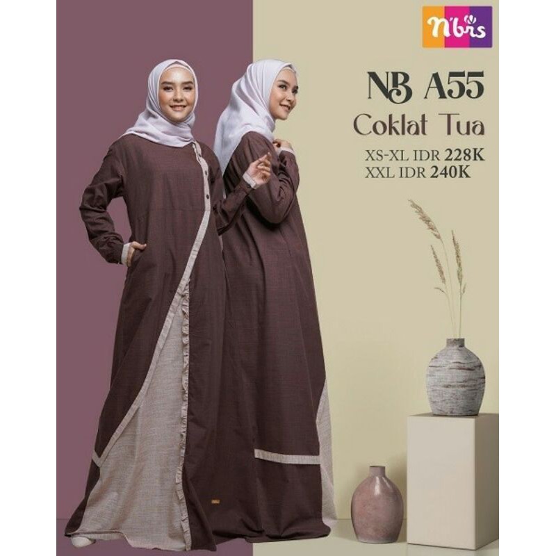 Gamis Nibras Terbaru 2020 ( NB A55)