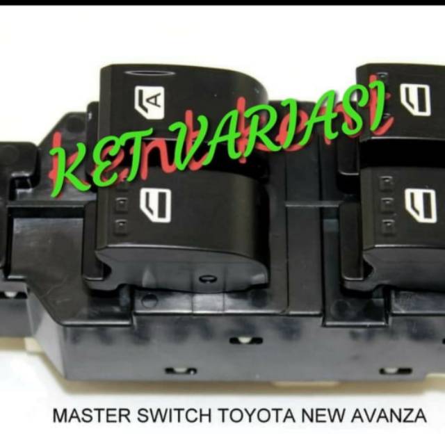 Master swift power window mobil all new Avanza/ Xenia