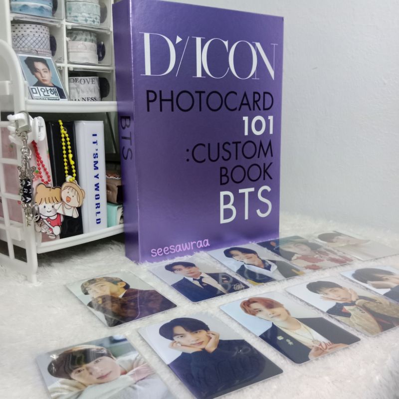[Ready Stock] Photocard Dicon 101 BTS Random Official PC dicon RM Jin Suga Jhope Jimin Taehyung Jung